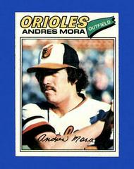 Andres Mora Baseball Cards 1977 Topps Prices