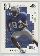 Darrell Jackson Football Cards 2000 SP Authentic Prices