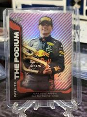 Max Verstappen [Red] #PTP-MV Racing Cards 2021 Topps Chrome Formula 1 Path to the Podium Prices