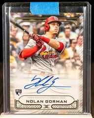 Nolan Gorman #DIA-NG Baseball Cards 2023 Topps Definitive Defining Images Autograph Collection Prices