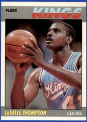 LaSalle Thompson Basketball Cards 1987 Fleer Prices