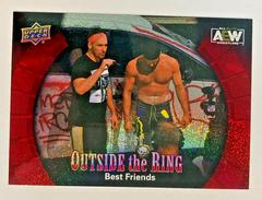Best Friends [Red] Wrestling Cards 2022 Upper Deck AEW Outside the Ring Prices