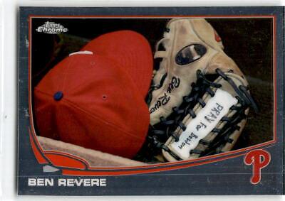 Ben Revere [Hat and Glove] #90 Baseball Cards 2013 Topps Chrome