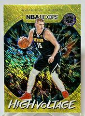 Nikola Jokic [Shimmer] #21 Basketball Cards 2019 Panini Hoops Premium Stock High Voltage Prices