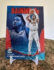 Donovan Mitchell [Red Wave] #4 Basketball Cards 2022 Panini Donruss Optic Raining 3s Prices
