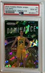 Sue Bird [Prizm Green Ice] #8 Basketball Cards 2020 Panini Prizm WNBA Dominance Prices