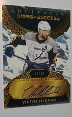 Victor Hedman #SOS-VH Hockey Cards 2023 Upper Deck Artifacts Signs of Success Prices