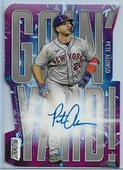 Pete Alonso #GYA-PA Baseball Cards 2023 Stadium Club Goin' Yard Autographs Prices
