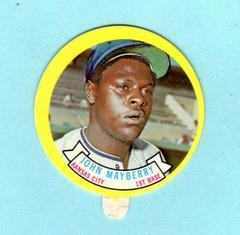 John Mayberry Baseball Cards 1973 Topps Candy Lids Prices