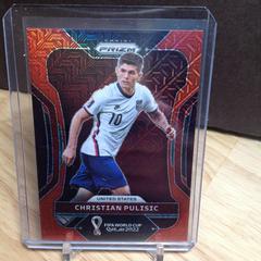 Christian Pulisic [Red Mojo] #201 Soccer Cards 2022 Panini Prizm World Cup Prices