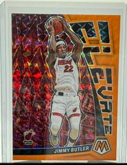 Jimmy Butler [Orange Fluorescent] #21 Basketball Cards 2022 Panini Mosaic Elevate Prices