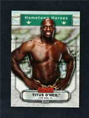 Titus O'Neil Wrestling Cards 2019 Topps WWE RAW Hometown Heroes Prices