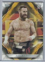 Sami Zayn [Gold] Wrestling Cards 2019 Topps WWE Undisputed Prices