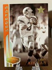 Troy Aikman [Orange] #120 Football Cards 2020 Panini Plates & Patches Prices