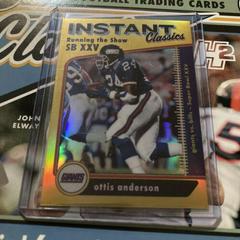 Ottis Anderson [Gold] #IC-14 Football Cards 2022 Panini Classics Instant Prices
