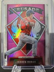 Jarren Duran [Pink] #4 Baseball Cards 2022 Panini Chronicles Crusade Prices