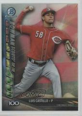 Luis Castillo #BSU-LC Baseball Cards 2017 Bowman Chrome Scouts' Updates Prices