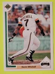 Kevin Mitchell #247 Baseball Cards 1991 Upper Deck Prices