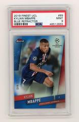 Kylian Mbappe [Blue Refractor] Soccer Cards 2019 Finest UEFA Champions League Prices