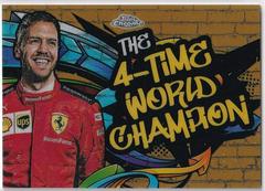 Sebastian Vettel [Gold] #TT-3 Racing Cards 2020 Topps Chrome Formula 1 Track Tags Prices