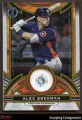 Alex Bregman [Gold] #SOA-AB Baseball Cards 2023 Topps Tribute Stamp of Approval Relics Prices