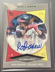 Rod Carew [Platinum] #AC-RC Baseball Cards 2023 Topps Brooklyn Collection Autographs Prices