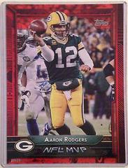 Aaron Rodgers [60th Anniversary Red] #303 Football Cards 2015 Topps Prices