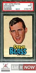 Steve Blass #4 Baseball Cards 1967 Topps Pirates Stickers Prices