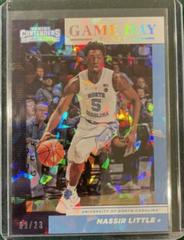 Nassir Little [Cracked Ice] #12 Basketball Cards 2019 Panini Contenders Draft Picks Game Day Ticket Prices