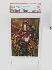 Iron Man [Yellow] #36 Marvel 2022 Metal Universe Spider-Man Prices