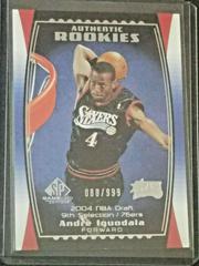 Andre Iguodala #97 Basketball Cards 2004 SP Game Used Prices