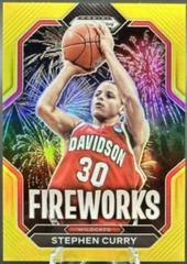 Stephen Curry [Gold] Basketball Cards 2023 Panini Prizm Draft Picks Fireworks Prices