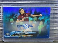 Aaron Cresswell [Autograph Blue Refractor] #47 Soccer Cards 2018 Topps Chrome Premier League Prices