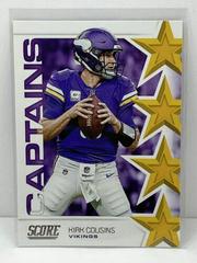 Kirk Cousins Football Cards 2019 Panini Score Captains Prices