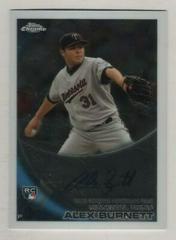 Alex Burnett [Autograph] #188 Baseball Cards 2010 Topps Chrome Prices