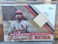 Paul Goldschmidt [Red] #MLM-PG Baseball Cards 2024 Topps Major League Material Prices