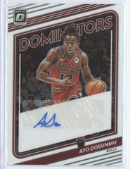 Ayo Dosunmu #DS-AYO Basketball Cards 2022 Panini Donruss Optic Dominators Signatures Prices