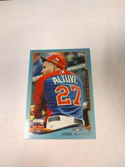 Jose Altuve [Blue Walmart Border] #US190 Baseball Cards 2014 Topps Update Prices