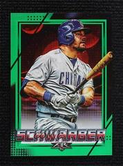 Kyle Schwarber [Green] Baseball Cards 2020 Topps Fire Prices