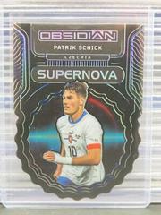 Patrik Schick [Blue] Soccer Cards 2022 Panini Obsidian Supernova Prices