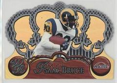 Isaac Bruce [Gold Holofoil] #111 Football Cards 1997 Pacific Crown Royale Prices