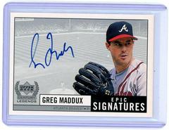 Greg Maddux Baseball Cards 1999 Upper Deck Century Legends Epic Signatures Prices