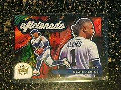 Ozzie Albies Baseball Cards 2022 Panini Diamond Kings Aficionado Prices