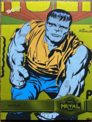 Hulk [Yellow] #133 Marvel 2022 Metal Universe Spider-Man