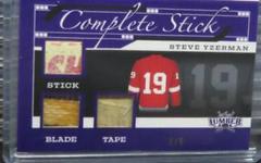 Steve Yzerman [Purple] Hockey Cards 2021 Leaf Lumber Complete Stick Prices