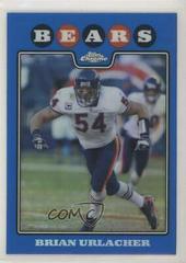 Brian Urlacher [Blue Refractor] #TC115 Football Cards 2008 Topps Chrome Prices