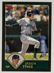 Jason Tyner Baseball Cards 2003 Topps Prices