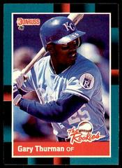 Gary Thurman #33 Baseball Cards 1988 Donruss Rookies Prices