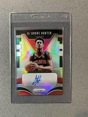 DE'Andre Hunter [Silver Prizm] Basketball Cards 2019 Panini Prizm Rookie Signatures Prices