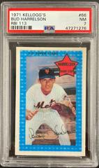 Bud Harrelson [RBI 113] #66 Baseball Cards 1971 Kellogg's Prices